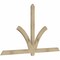 Ekena Millwork Redmond Rough Sawn Timber Gable Bracket, Douglas Fir, 84"W x 49"H x 2"D x 4"F, 14/12 Pitch GBW084X49X0204RED00RDF - alternate 2